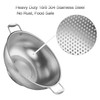 Tiawudi Large 6-Qt Colander, 18/8 Stainless Steel Mesh Strainer for