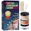 Tattoo Cover Up Makeup Waterproof, 2-Shade Professional Concealer Kit