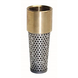 Everbilt 1-1/4 in. Brass Foot Valve