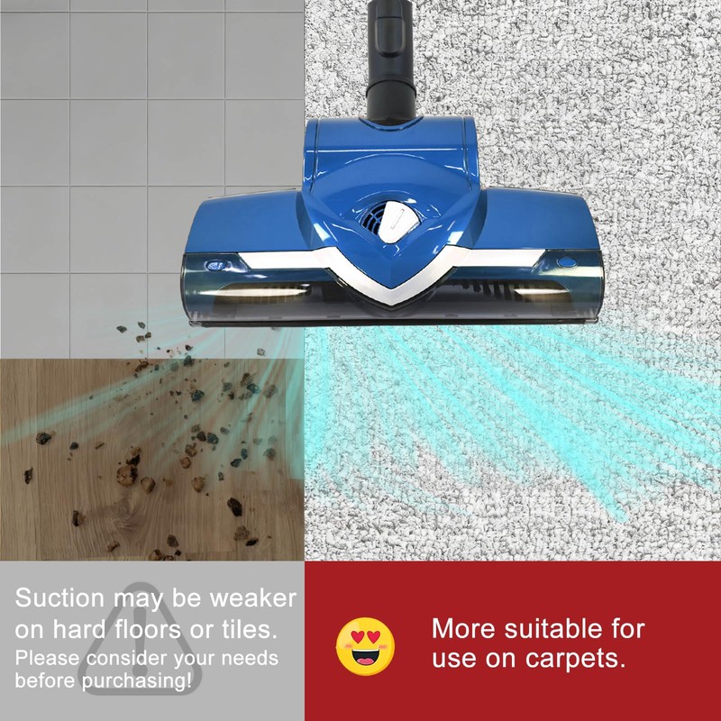 EZ SPARES Turbo Dust Brush Head Compatible with Miele C1