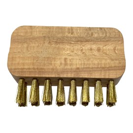 Bitto Brass Brush Ideal for Cleaning Smoking Strainers 7.5cm