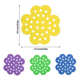 4pcs Foam Floating Bee Island Watering Waterer Station, 5.6in Bee Pontoon Water Feeder Butterfly Drinking Station for Garden Outdoor Pollinator Support & Garden Decor