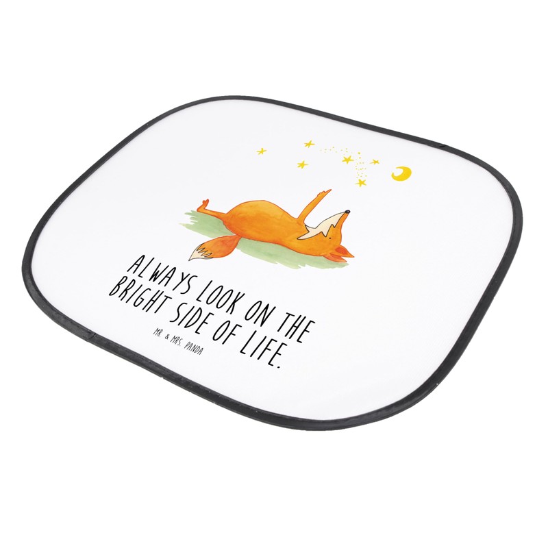 Mr. & Mrs. Panda Auto Sonnenschutz Fuchs Sterne - Geschenk,
