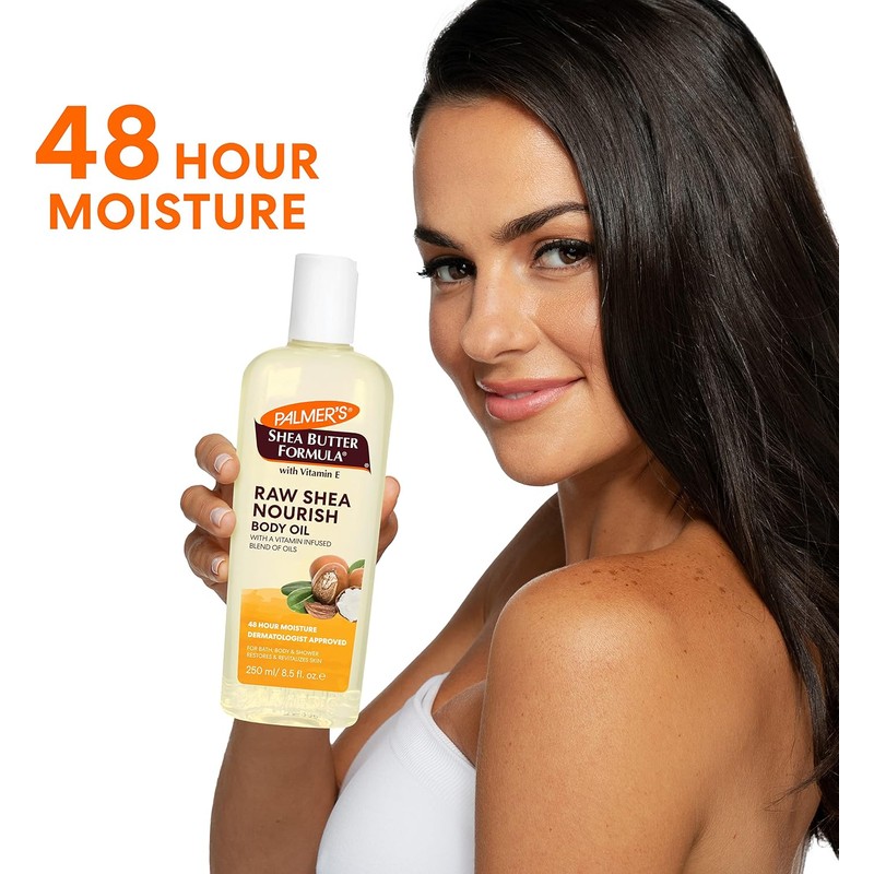 Palmer's Shea Formula Raw Shea Body Oil, Aceite Humectante Corporal
