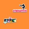 8Pcs Gymnastics Shoe Decoration Charms for Clog, Gymnast Charms Accessories