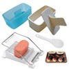Spam Musubi Mold, 4 Pcs Musubi Maker Kit Spam Slicer