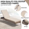 Crestlive Products Chaise Lounge Cushion, Outdoor Cushion for Patio Furniture,