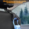 FALVFUN Car Headrest Hidden Hook, 360° Adjustable Multifunctional Vehicle Seat