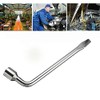 Zeromall Car Spare Tire Wrench, 19mm L-type Hexagon Slotted End