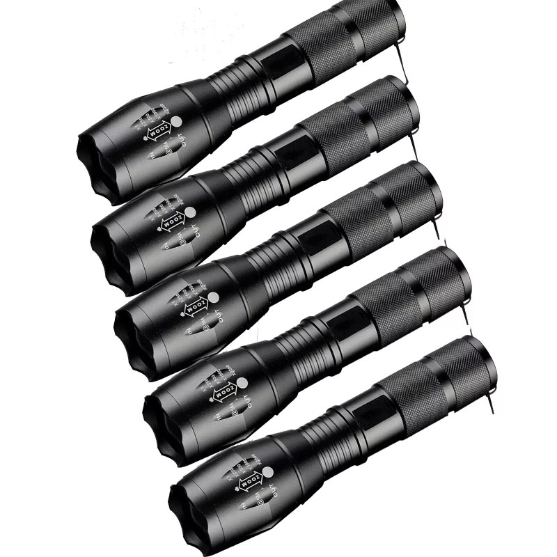 GearLight Gear Light LED Mini Tactical 5Modes Zoomable Aluminum 2X