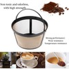 Coffee Filter Universal Permanent Basket-Style Coffee Filters Reusable Coffee Mesh