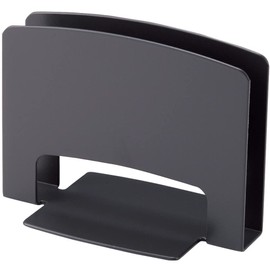 Open Industry Menu File Stand, Black, CH-70-BK