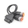 OTKEFDI Motorbike OBD Diagnostic 4+6Pin 2 in 1 Adapter,H-Davidson Motorcycles