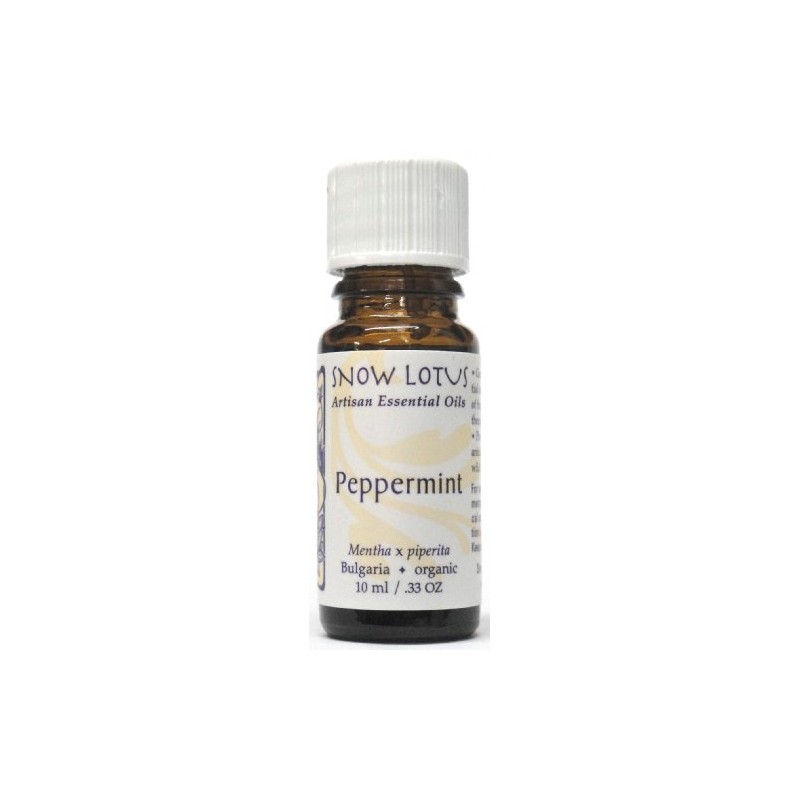 Snow Lotus Peppermint Essential Oil Organic 10ml
