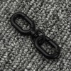 [FUSSED] 2-piece Set Spring Keychain, Carabiner Hook, Lost Prevention, Easy