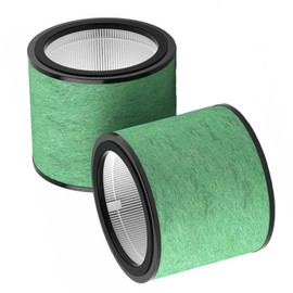 HOSECES HP072UK Replacement Filter Compatible with SHARK Dove HP072UK Air Purifier, High Efficiency HEPA Activated Carbon Filter