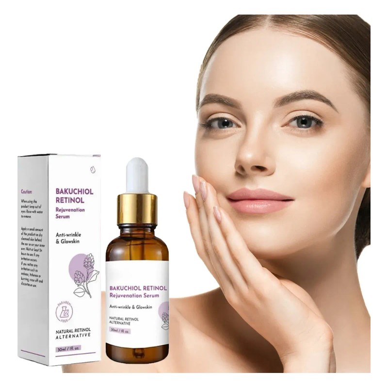 Suero De Retinol Bakuchiol, Antienvejecimiento, Reparador De