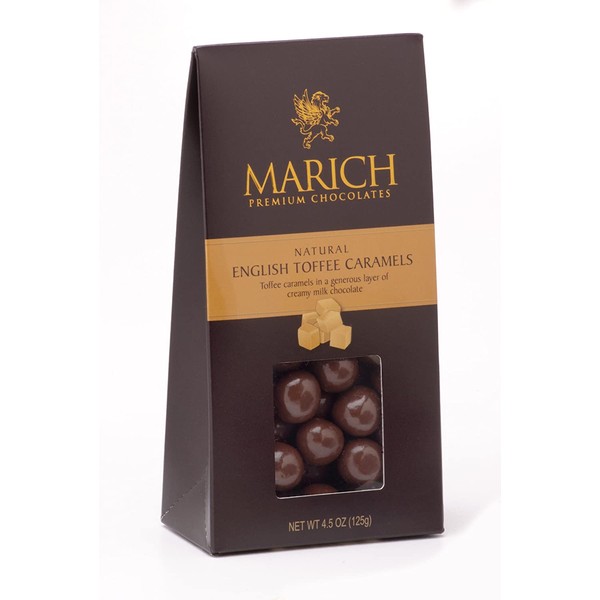 Marich English Toffee Caramels, 4.5-Ounce