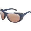 Bolle Brands Graphite Oval Sunglasses, Navy Matte, Large