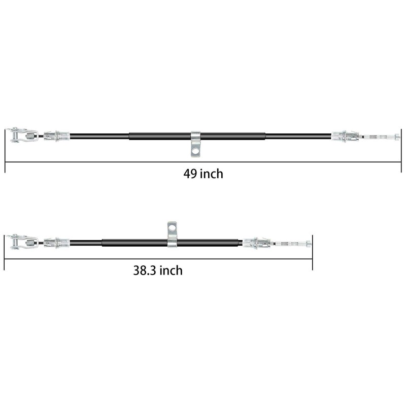10L0L Golf Cart Brake Cable Set for Club Car Precedent