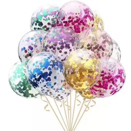 XIKSXITN Rainbow Metallic Foil Confetti (0.59 Inch) - 2.12 oz Table Confetti Decorations for Wedding, Birthday, Party Decor & Celebration Accents (1 Pack)