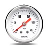 SENCTRL 0-15 Psi Fuel Pressure Gauge, 1-1/2" Dial Size, 1/8"