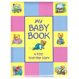 Baby Record Book Keepsake diary Birth to 5 Yrs