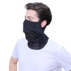 MEPOKI Men's Face Cover, Neck Guard, For Summer, (Opening Structure,