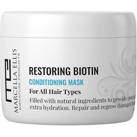Biotin Hair Repair Mask, Hair Mask for Dry, Damaged, and Fizzy Hair, Deep Conditioning Formula for All Hair Types