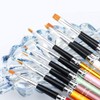 HappyHome Nail Brushes Set of 10 Round Extra Fine Liners