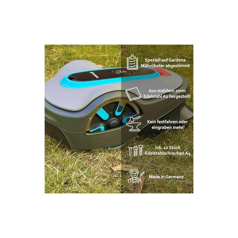 Spikes for Gardena Sileno Live and City - Stainless Steel