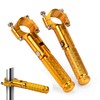 XINGWU Foldable Motorcycle Highway Foot Pegs Universal for 1-1/4" 32mm