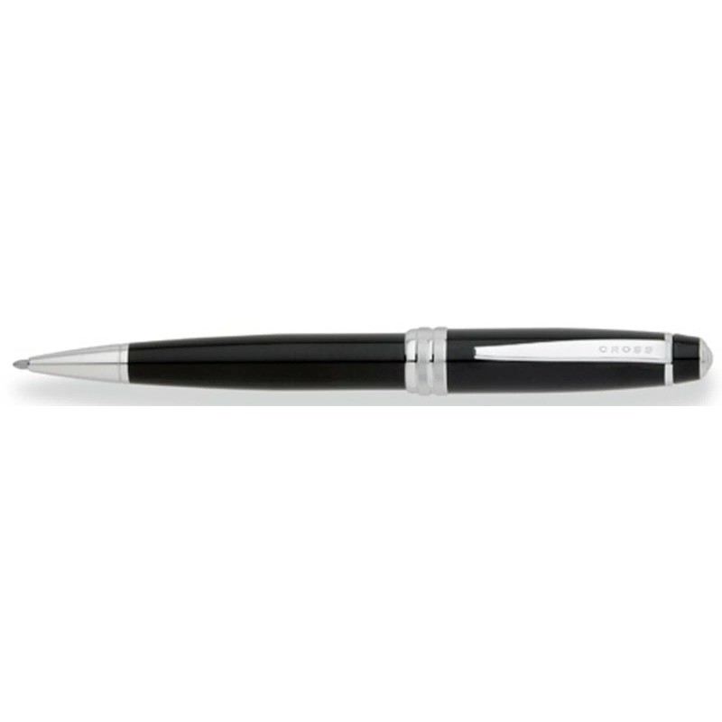 CROSS BAILEY BALLPOINT PEN BLACK LACQUER WITH CROSS PEN GIFT