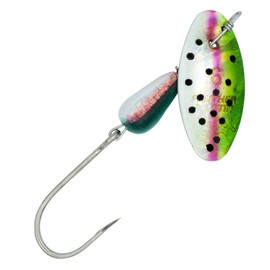 Panther Martin PMHBL_2_RTH Single Hook Barbless Teardrop Spinners Fishing Lure - Barbless Rainbow Trout - 2 (1/16 oz.)