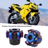 Pair of Motorcycle Wheel Front Fork Frame Slider Aluminum Alloy