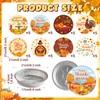 40 Pack Aluminum Pans with Lids for Thanksgiving Aluminum Food
