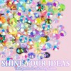 40000Pcs 40 Colors 3mm Resin Jelly Rhinestones Kit with 3pcs