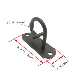 MoskAv 1 PCS Resistance Band Wall Anchor,Resistance Band Wall Anchor,Space Saving Wall Mount Workout Anchors for Home Gym Workouts，Body Weight Straps, Suspension Training, Exercise,Stretching,Yoga