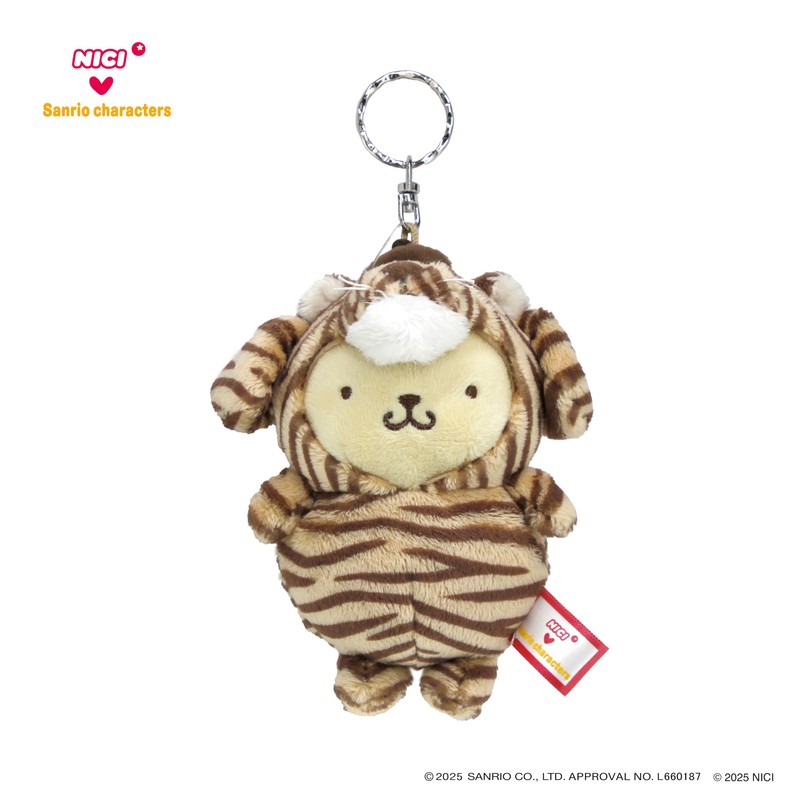 NICI x Sanrio Women's Plush Mascot, Yellow