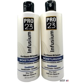 Infusium Pro 23 Pro Vitamin B5 Formula Moisturizing CONDITIONER 16 oz- 2 Bottles