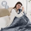 CHIOKY Electric Heated Blanket Twin Size, 62"x84" Electric Throw Blanket