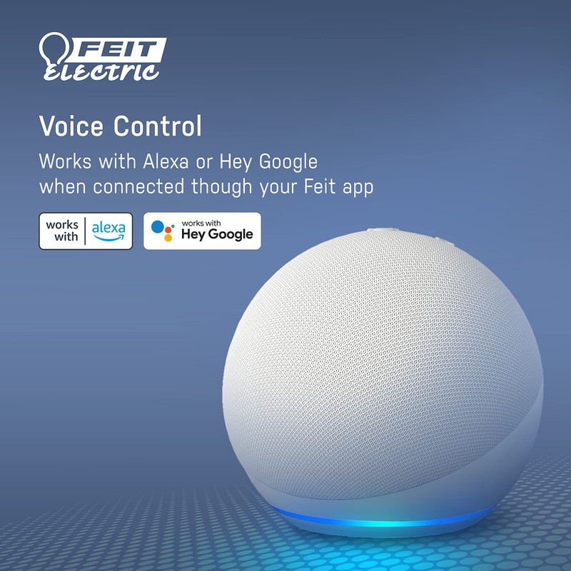Feit Electric Smart LED Candle WiFi Bulb, Compatible with Alexa