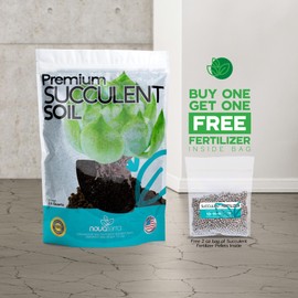 Succulent Soil Potting Mix Succulents Plants Live Succulent pots Potting Soil for Succulents Indoor suculentas Potting 2 oz Free Fertilizer Pellets Bag Inside 2.4 Qts