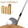 HAPINARY Golf Cue Counter Weights Copper Counterweights Golf Club Extension
