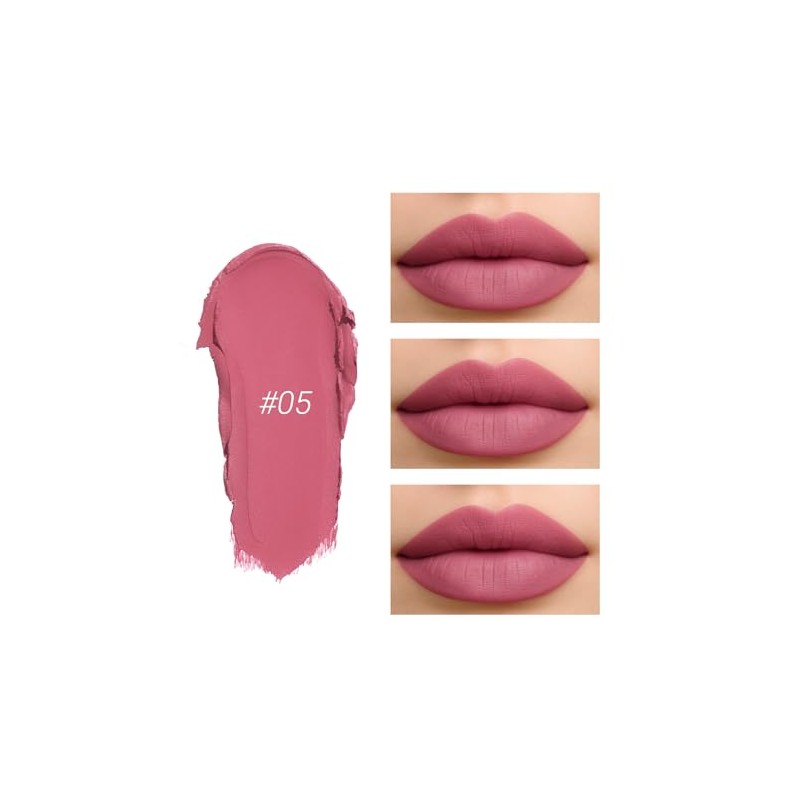 Erinde Lápiz Labial Mate Para Mujer, Lápiz Labial que no