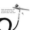 Fengda Airbrush Quick Release Disconnect with G1/8" 4PCS Male Fittings