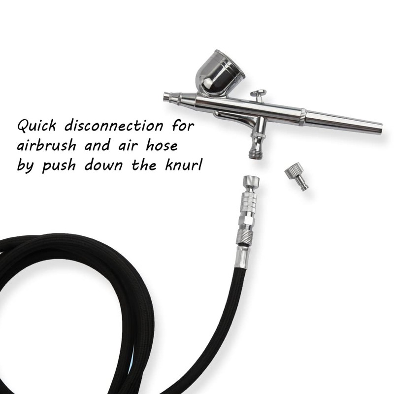 Fengda Airbrush Quick Release Disconnect with G1/8" 4PCS Male Fittings