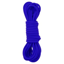 PATIKIL 16.4 Feet Chinese Jump Rope, Colorful Stretch Skip Rope Chinese Elastic Rope Ankle Jumping Rope for Outdoor Exercise, Blue