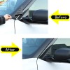Ynei Matte Back Rear Side view Mirror Panel Anti-wind Buffeting