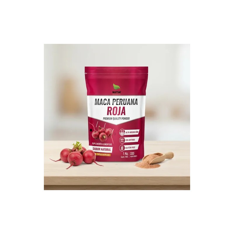 Natsa Maca Peruana Roja 1kg Sfn